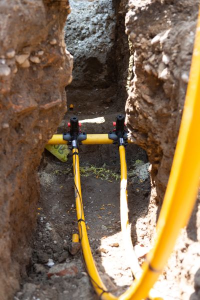 Propane Piping in Smyrna